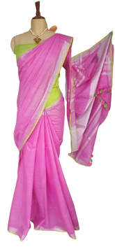 Khadi Linen Saree SILK ZONE